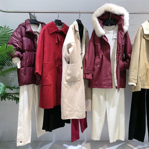 暖冬不臃肿 广州市花都区狮岭莞治贸易商行女装羽绒棉服工厂尾货选购指南